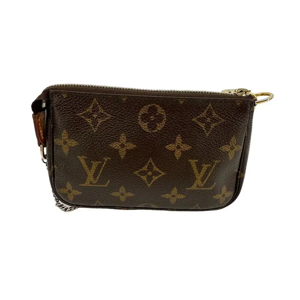 LOUIS VUITTON Pochette Accessoires Monogram Canvas Mini